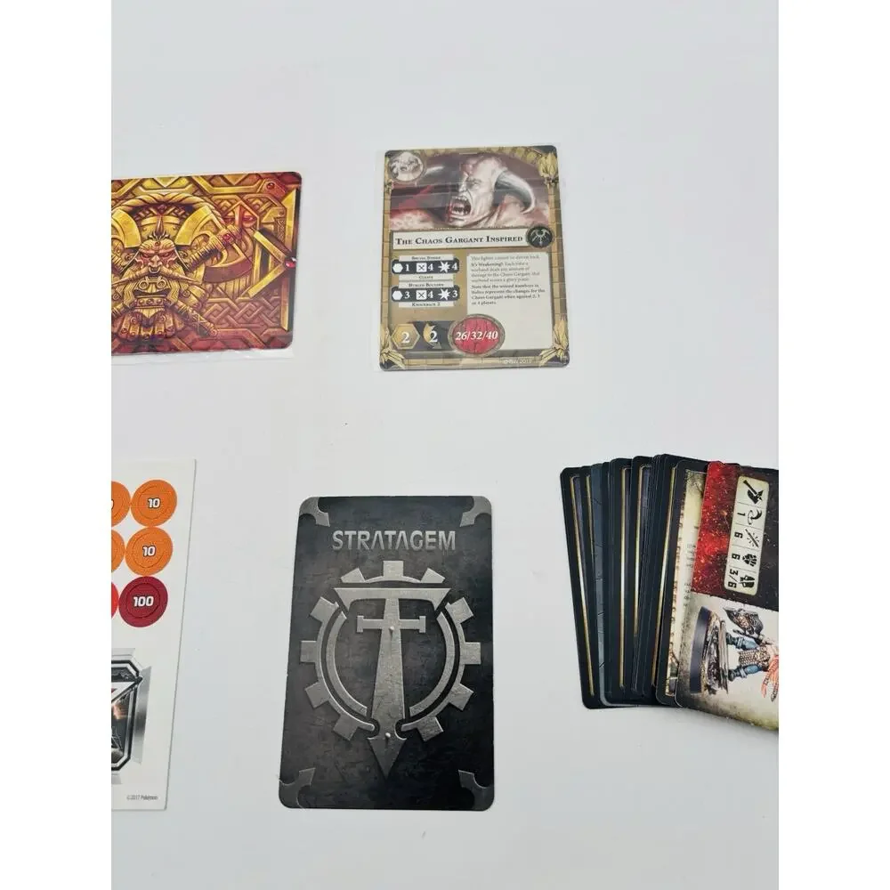 Lot Of Warhammer 40K cards All In Very Good Condition